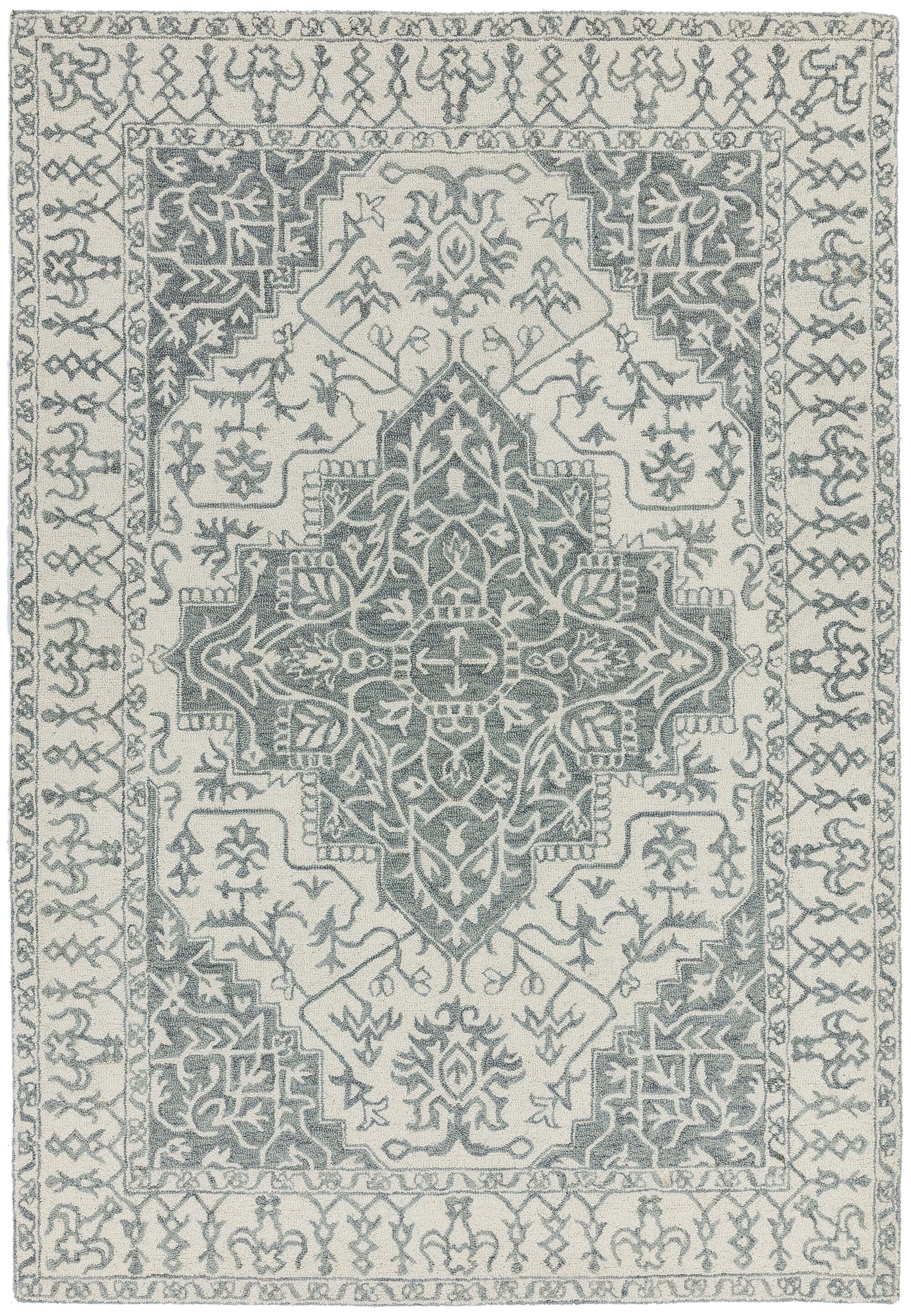 Herhits.com -  Rug Bronte Silver Classic Rug