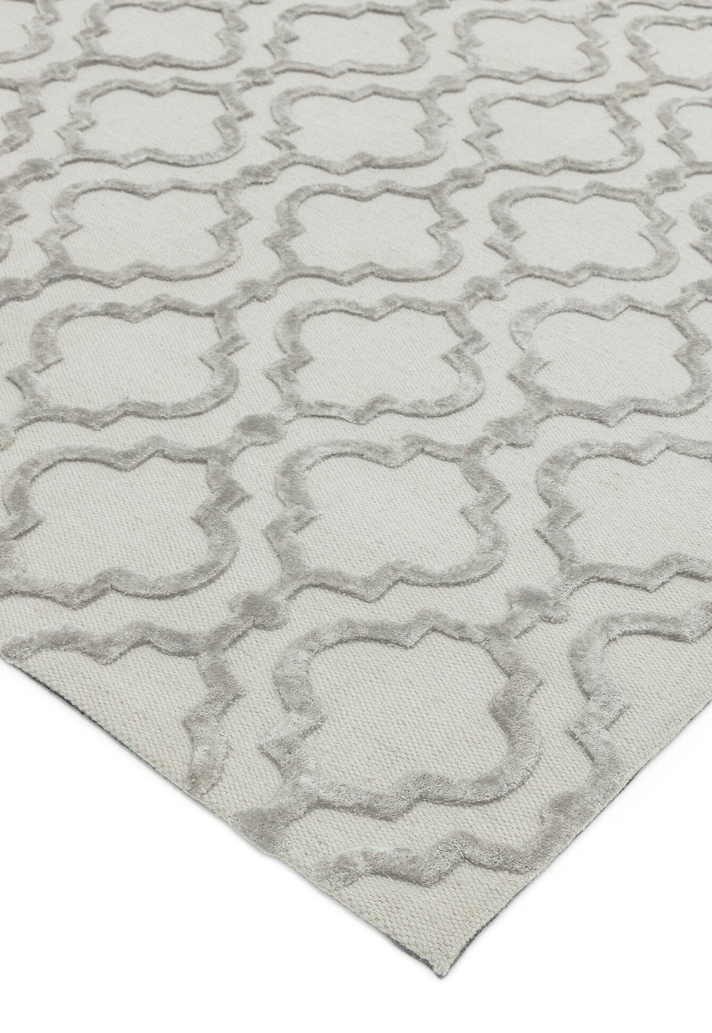 Herhits.com -  Rug Dixon Grey Ogee Modern Rug