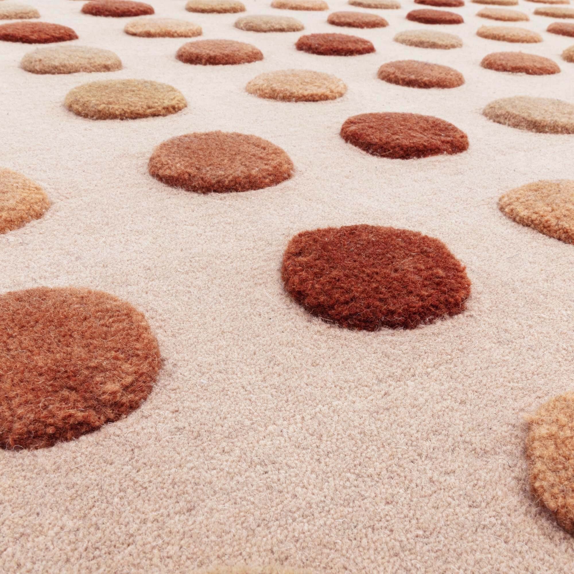 Herhits.com -  Rug Dotty Earthy Modern Rug