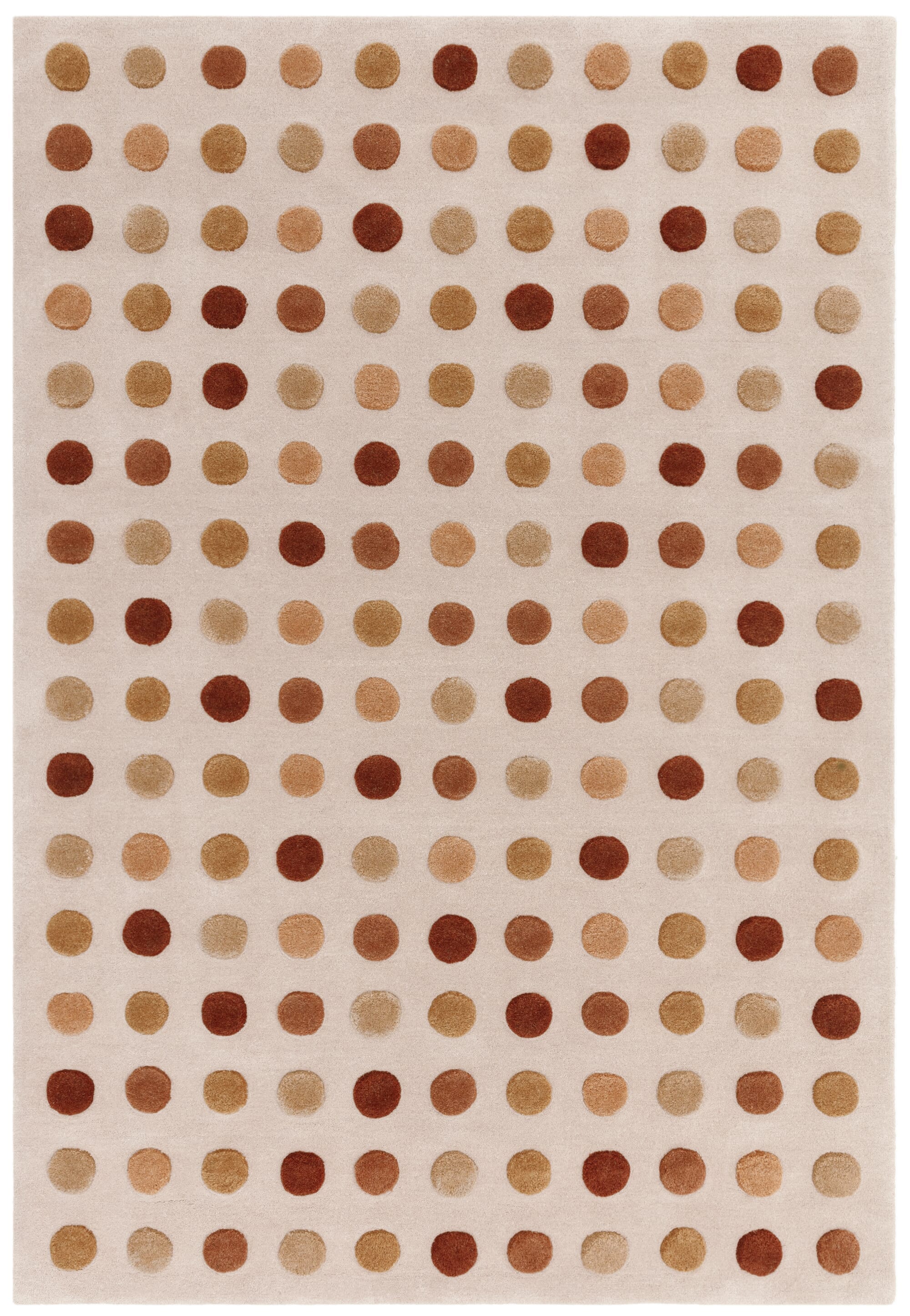 Herhits.com -  Rug Dotty Earthy Modern Rug
