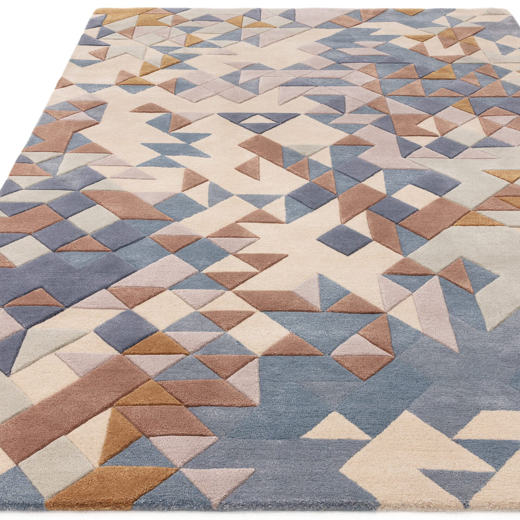 Herhits.com -  Rug Enigma Blue Multi Rug Modern Rug