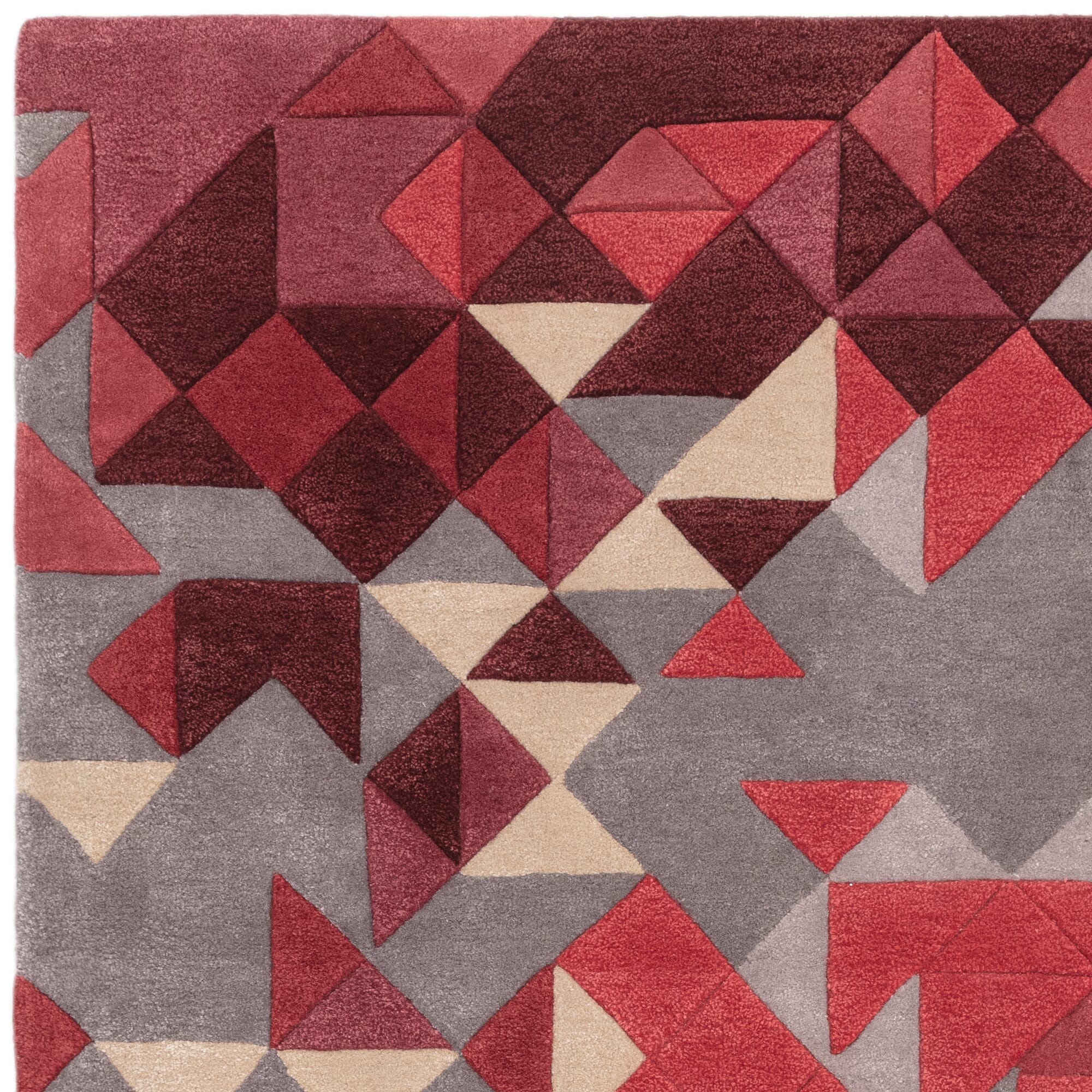 Herhits.com -  Rug Enigma Red Multi Rug Modern Rug