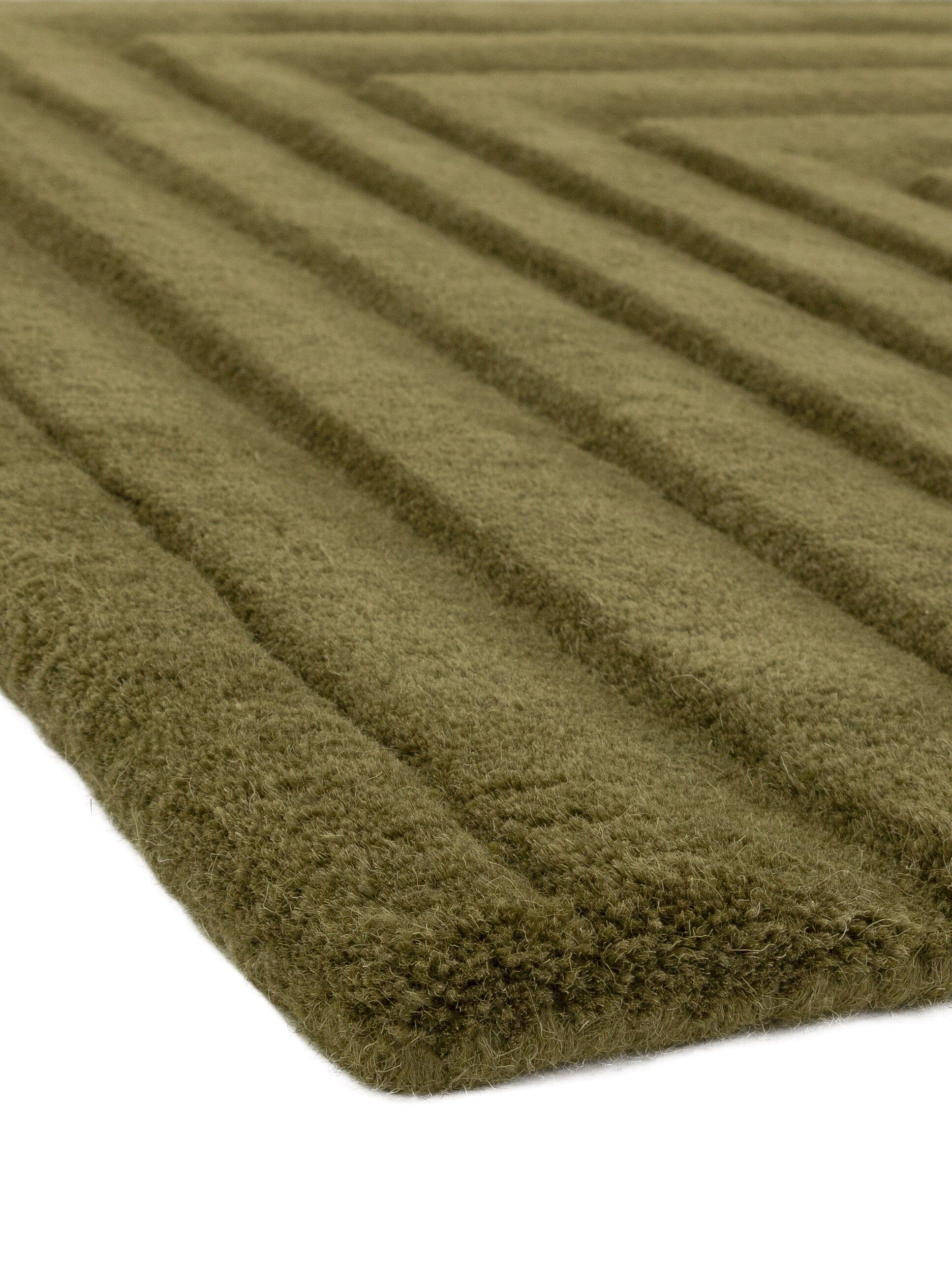Herhits.com -  Rug Form Green Modern Rug