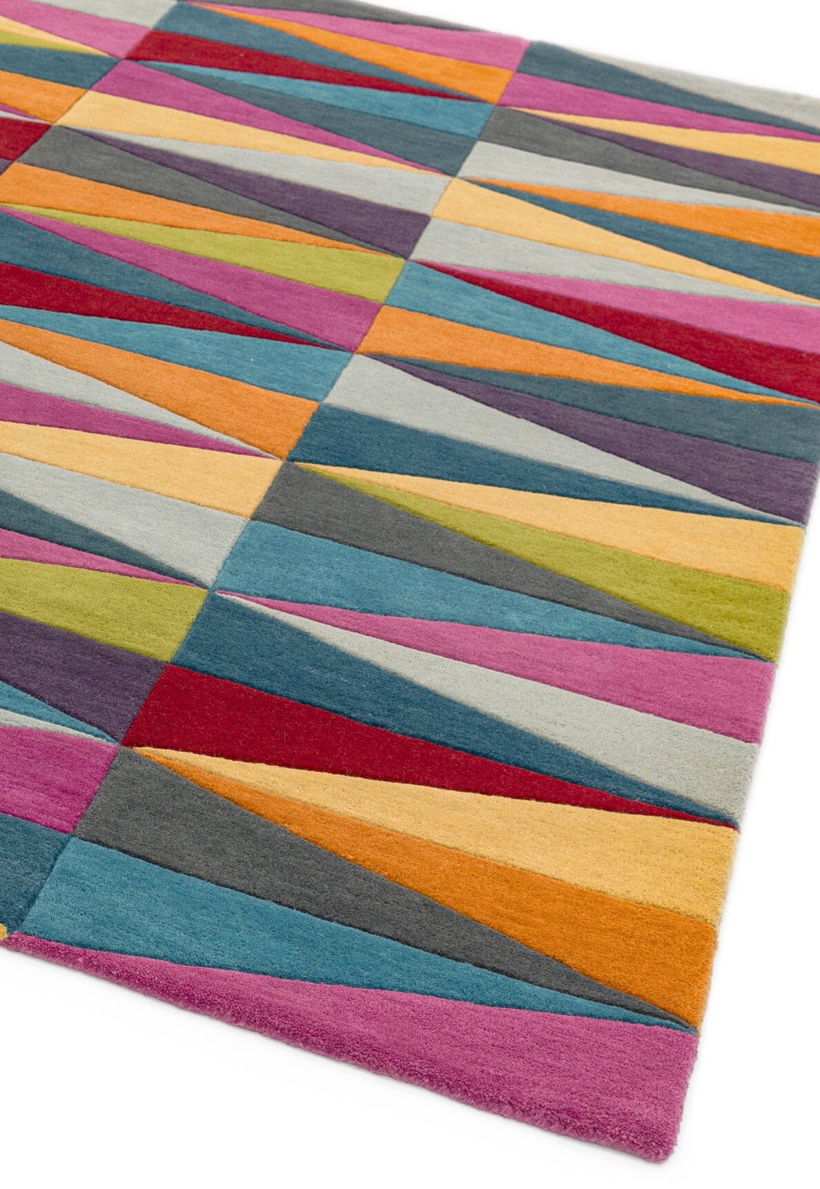 Herhits.com -  Rug Funk Triangles Modern Rug