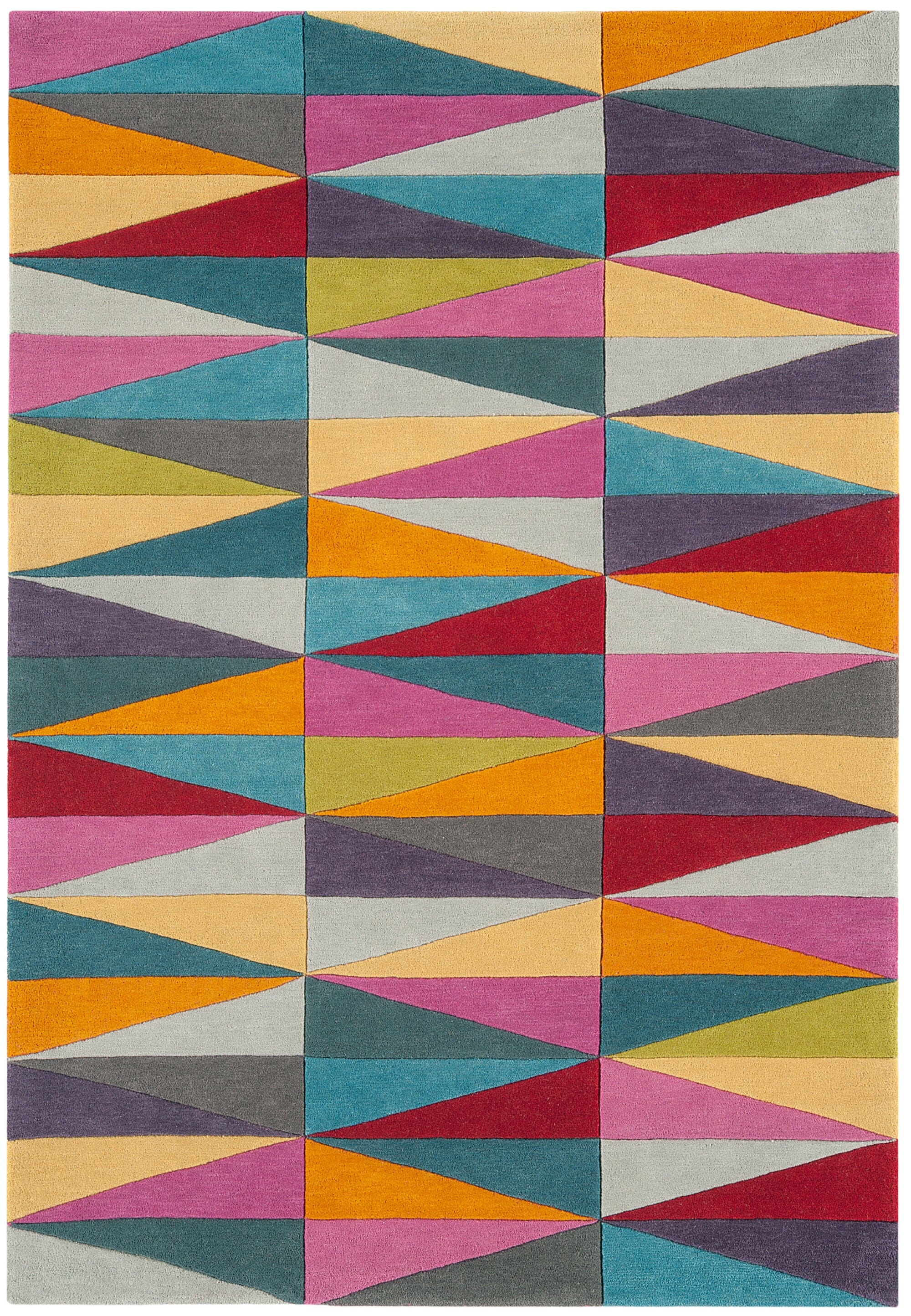 Herhits.com -  Rug Funk Triangles Modern Rug