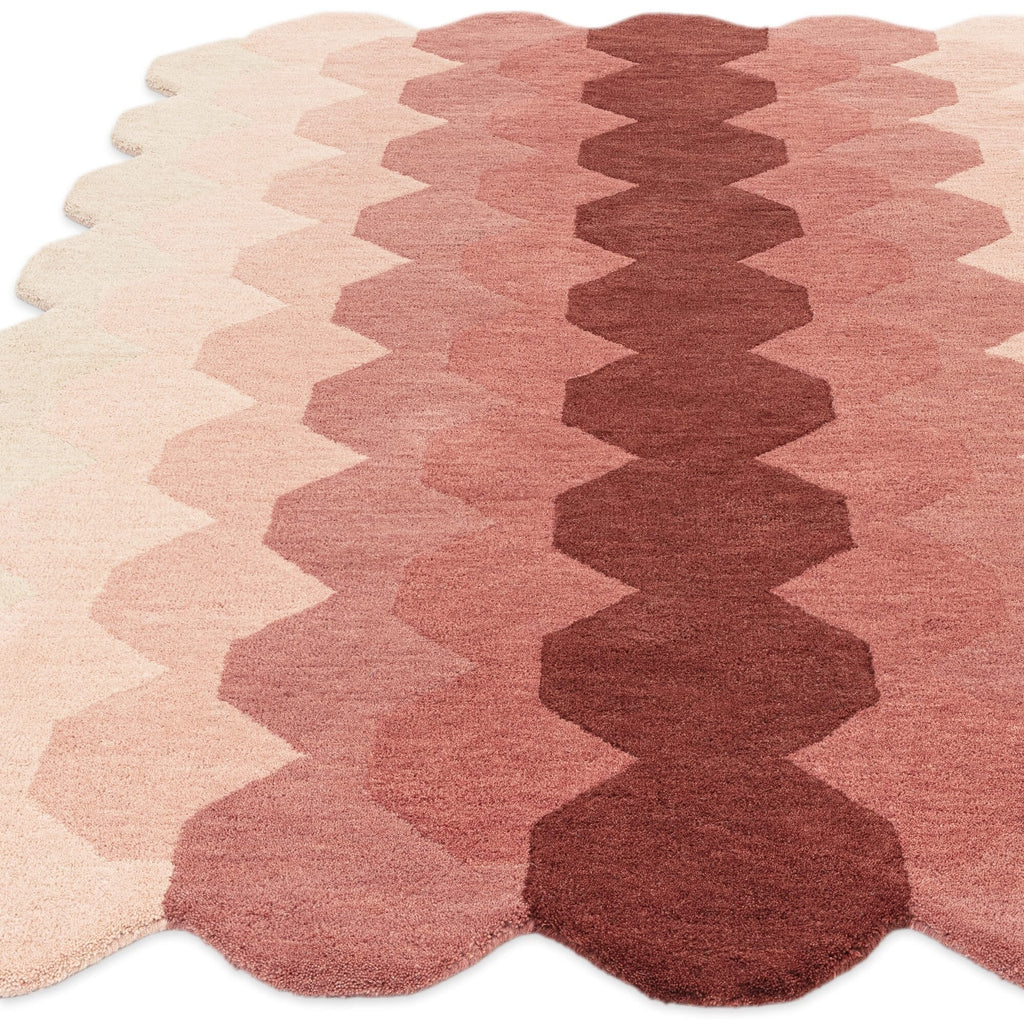 Herhits.com -  Rug Hive Pink Modern Rug