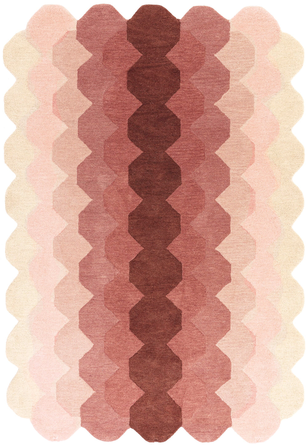 Herhits.com -  Rug Hive Pink Modern Rug