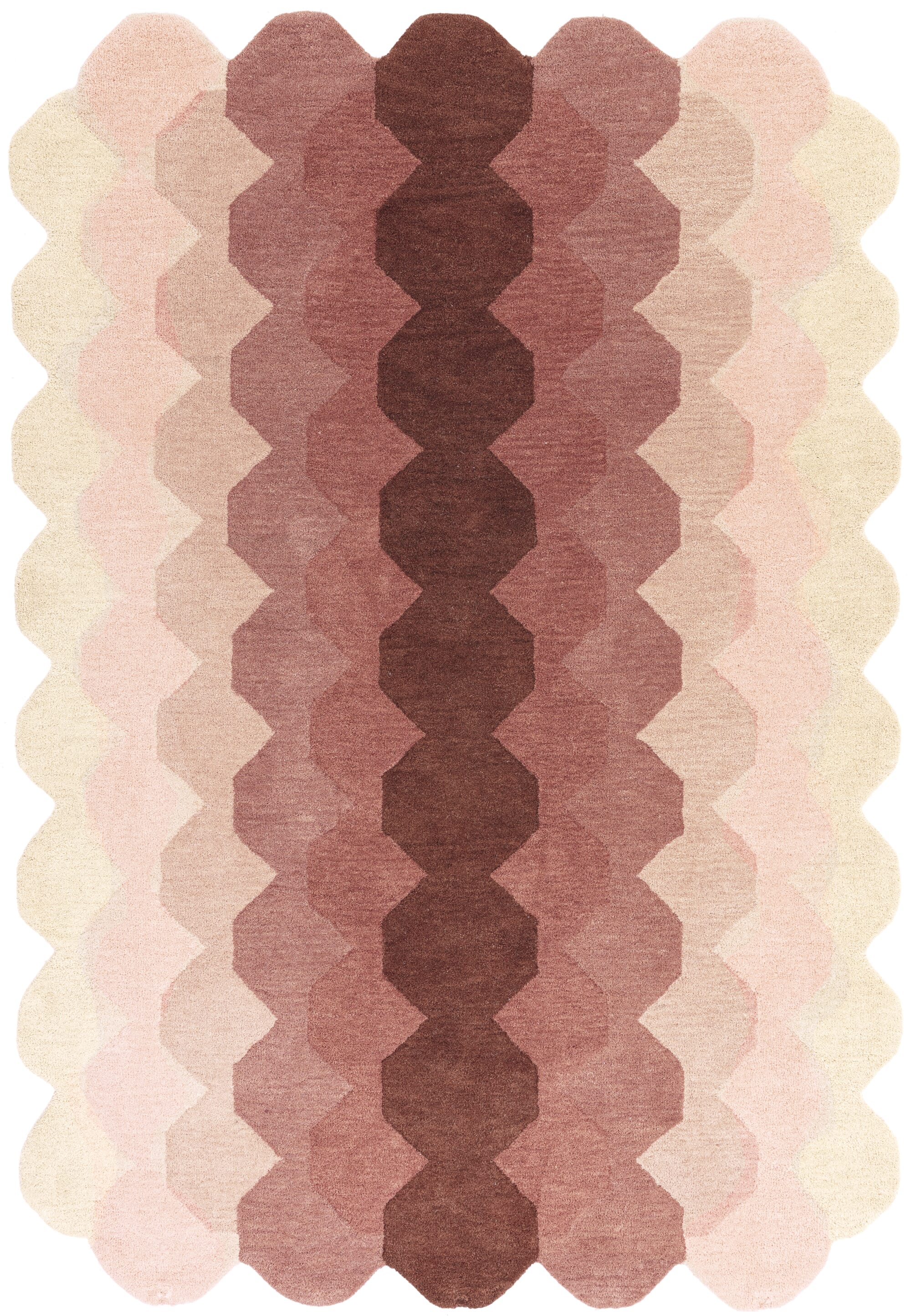 Herhits.com -  Rug Hive Pink Modern Rug