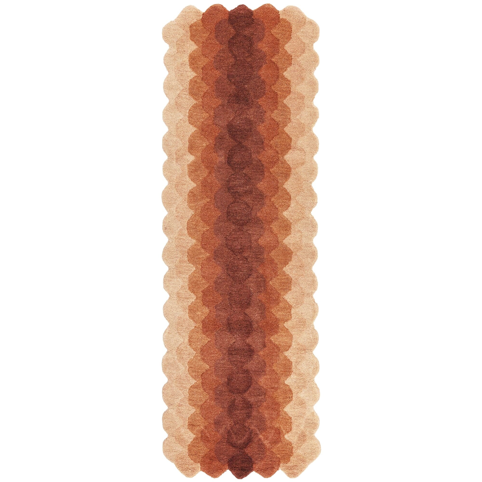 Herhits.com -  Rug Hive Rust Modern Rug