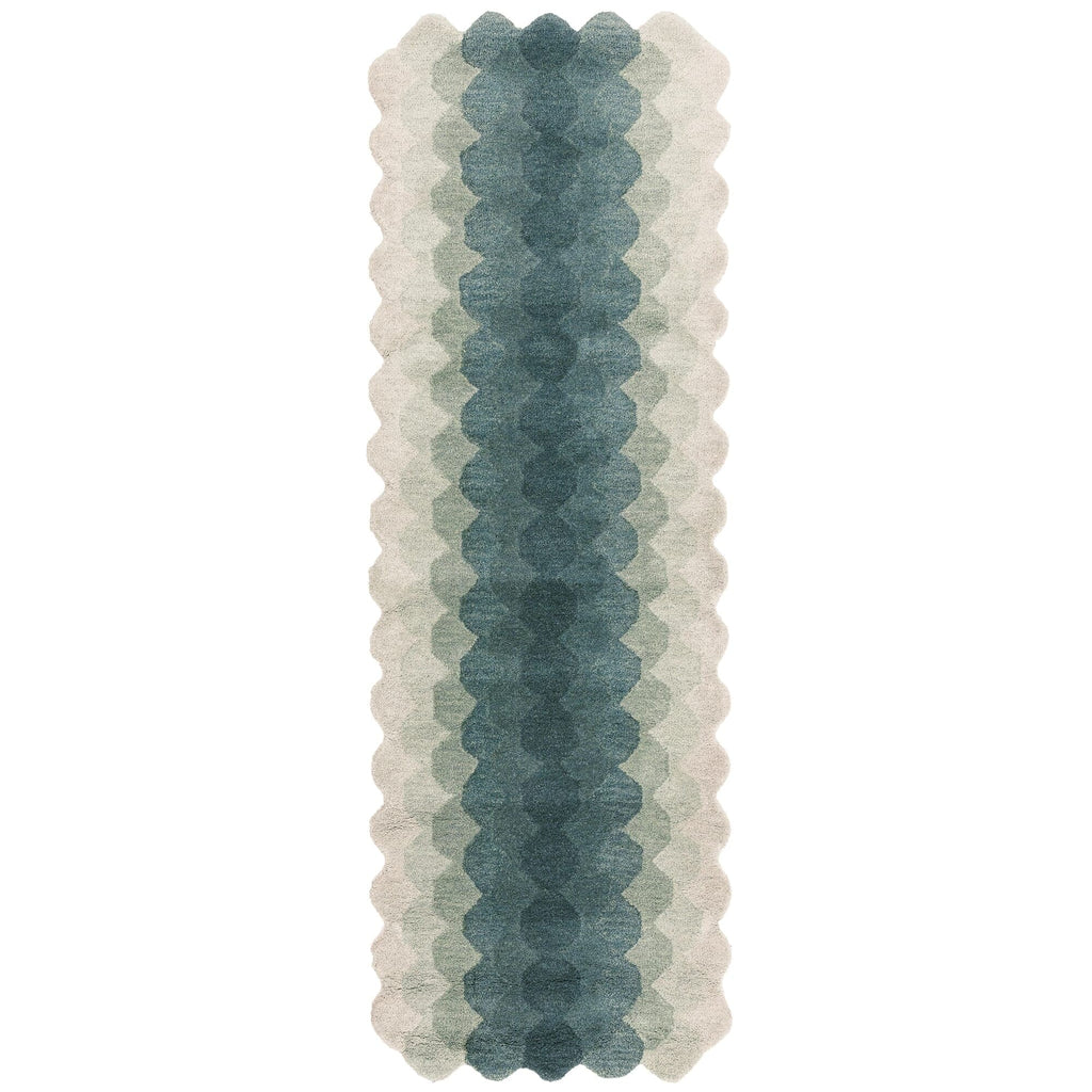Herhits.com -  Rug Hive Teal Modern Rug