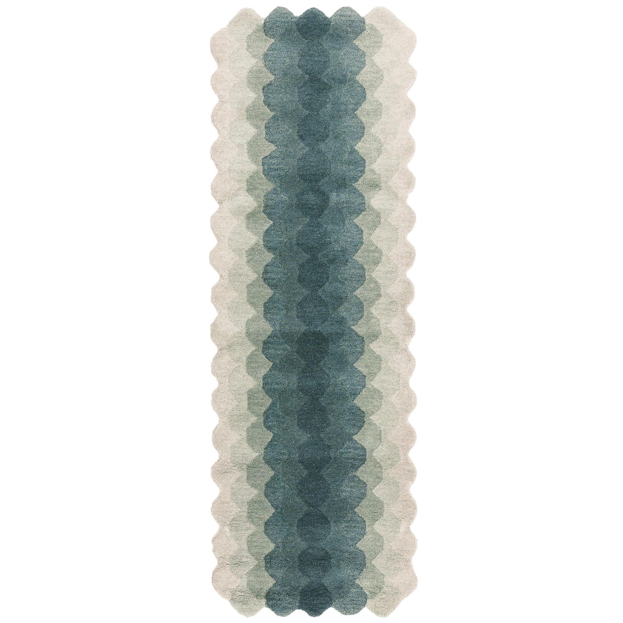 Herhits.com -  Rug Hive Teal Modern Rug