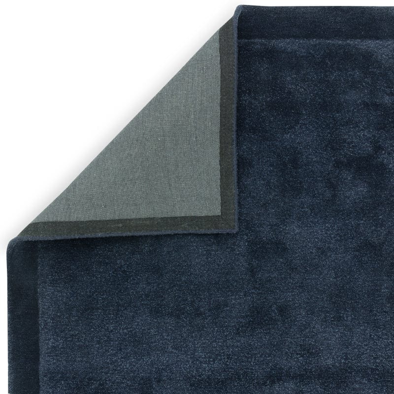 Herhits.com -  Rug Rise Navy Plain Rug