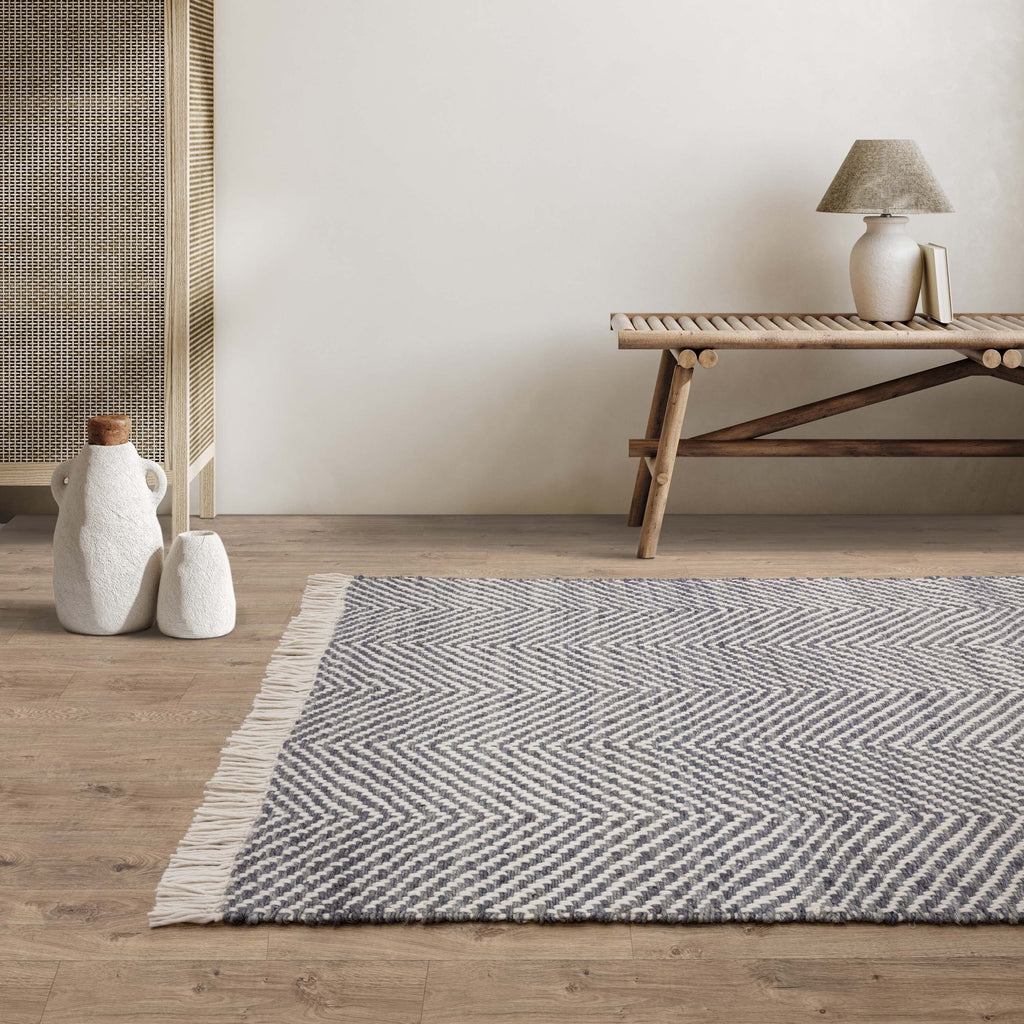 Herhits.com -  Rug Vigo Grey Boho Rug