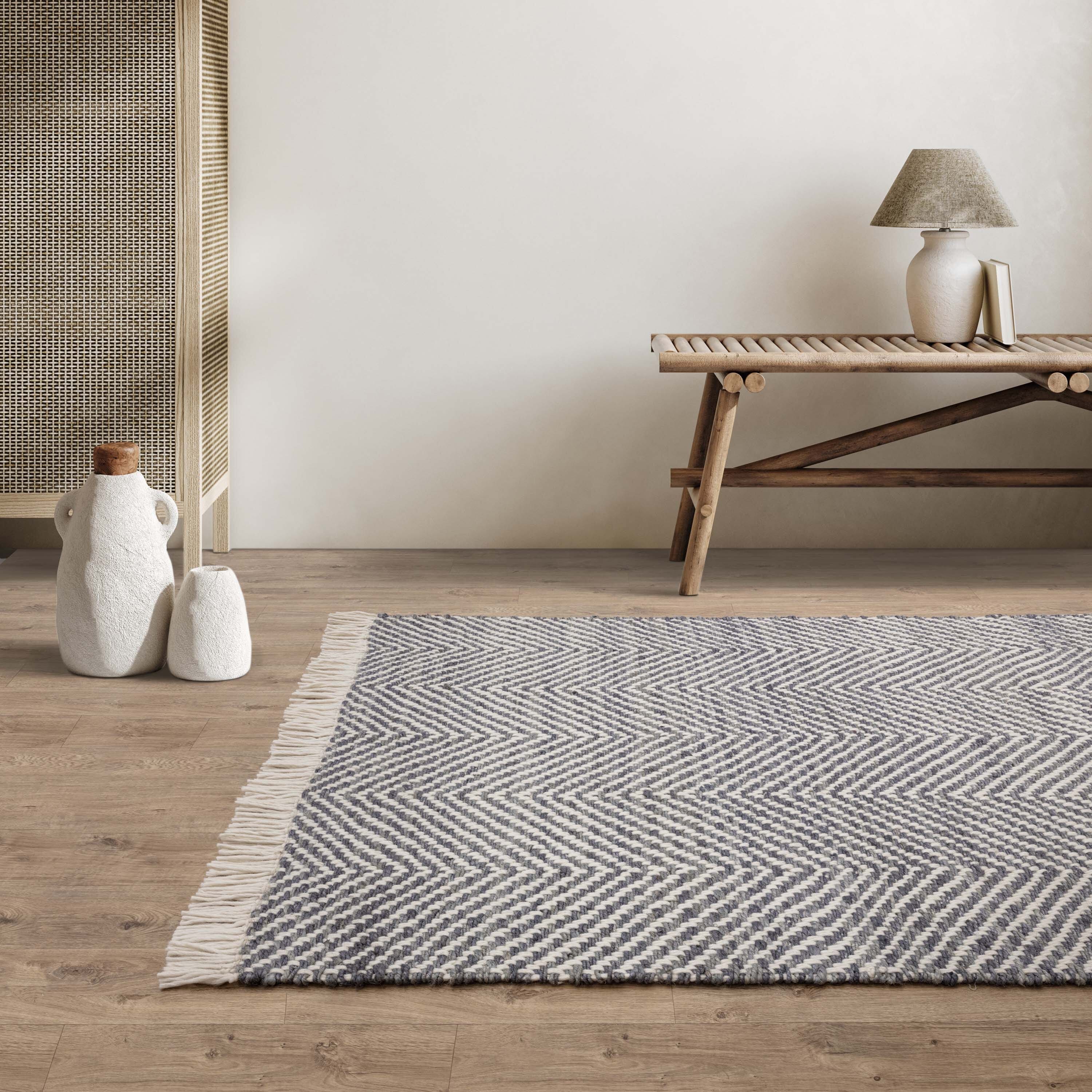 Herhits.com -  Rug Vigo Grey Boho Rug