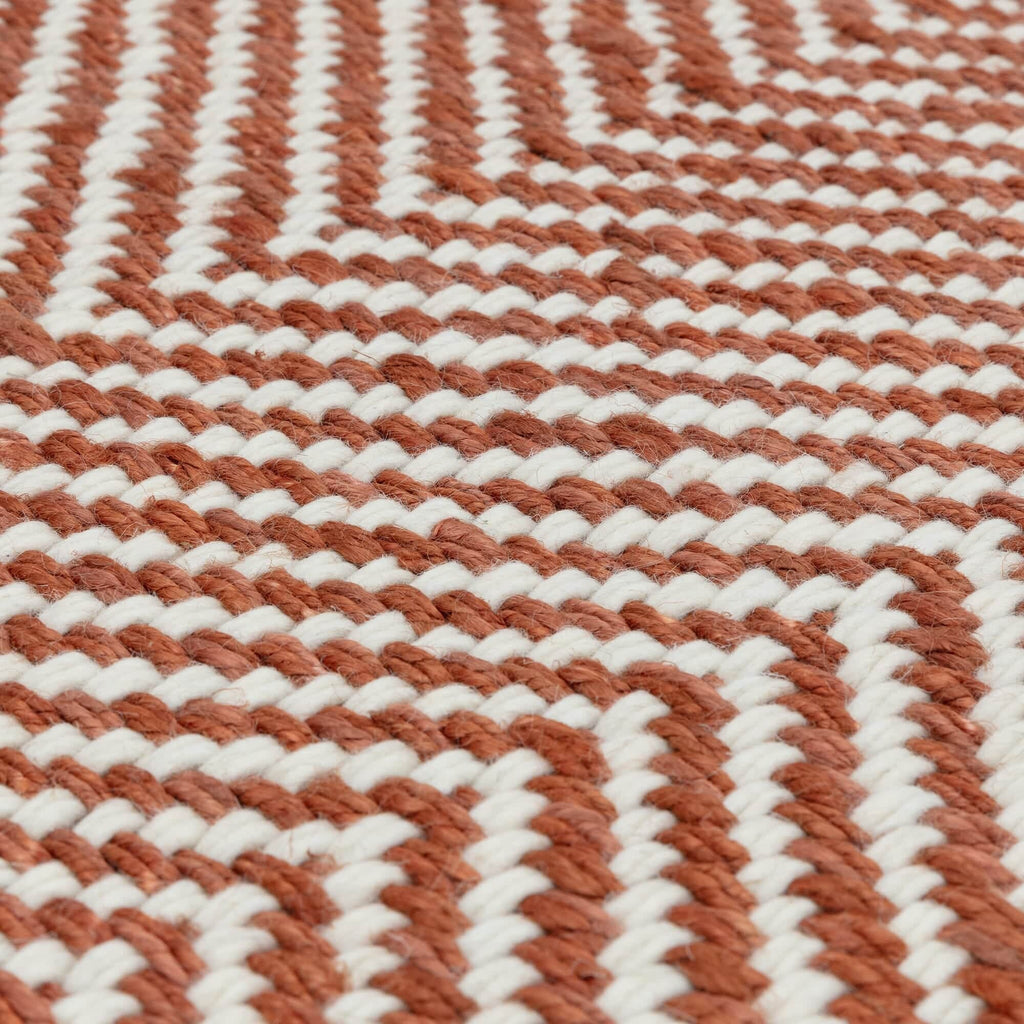 Herhits.com -  Rug Vigo Rust Boho Rug