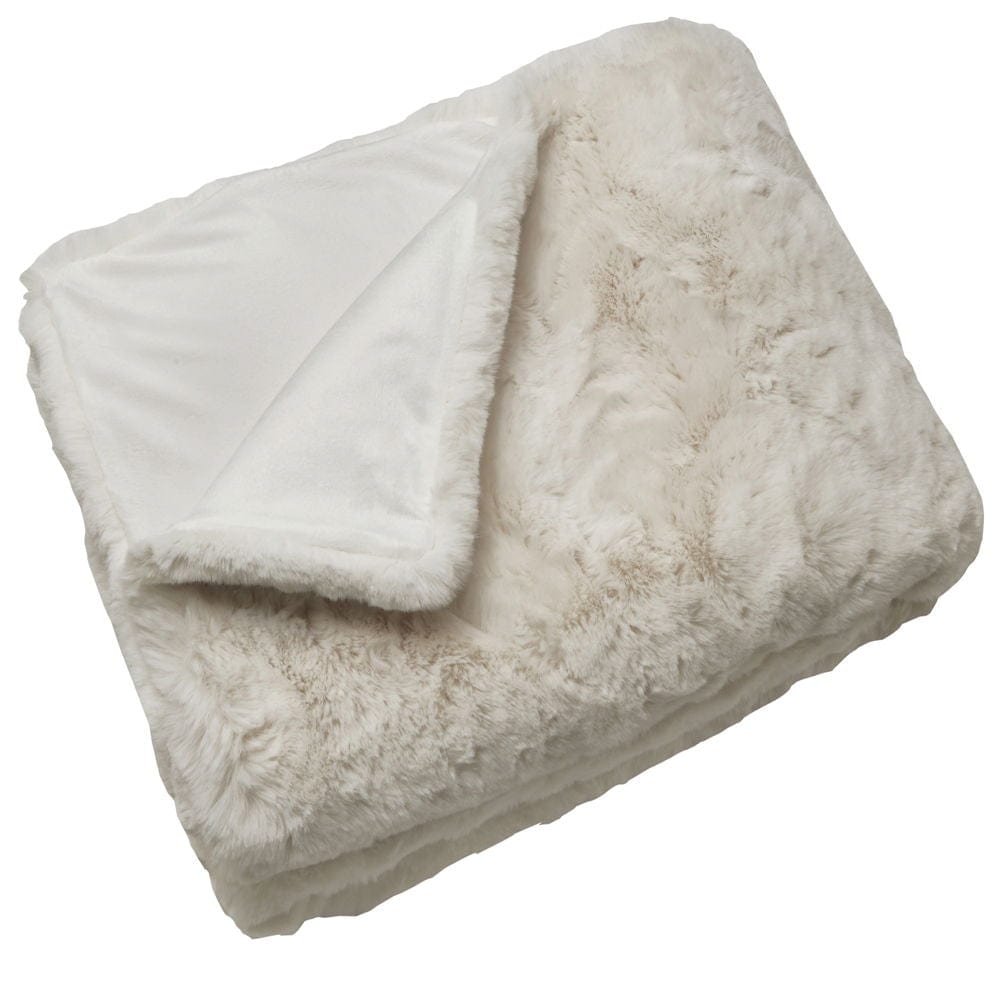 Atmacha Home & Living Throw 150 x 180. / Assorted LUXURY FAUX RABBIT THROW 150 x 180.