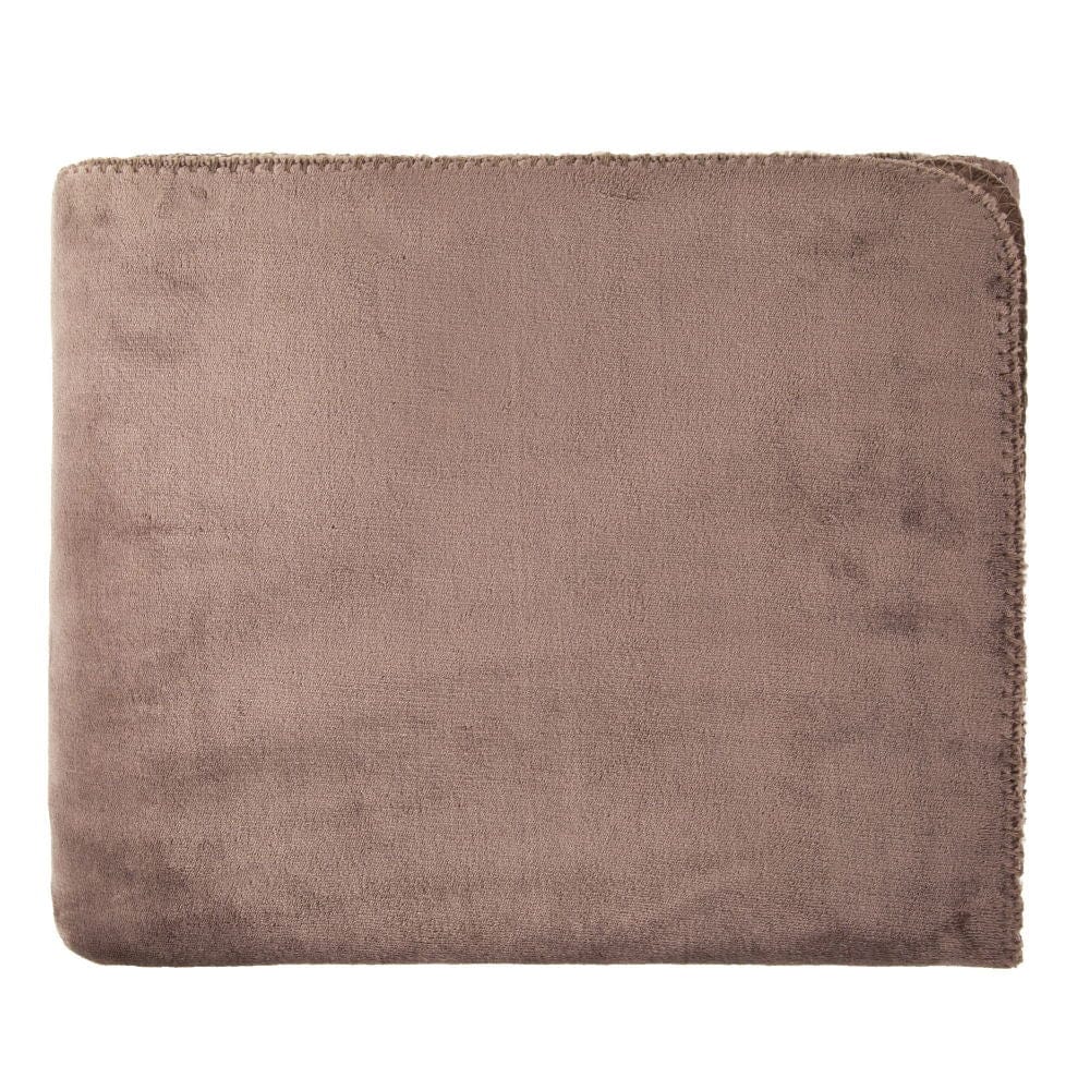 Atmacha Home & Living Throw 150x200 cm / Assorted SOFTEST FLEECE THROW COFFEE 150x200 cm