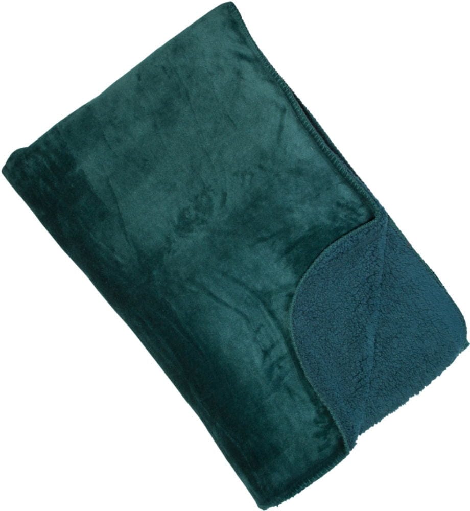 Atmacha Home & Living Throw 150x200 cm / Teal SOFTEST FLEECE THROW TEAL / 150x200 cm